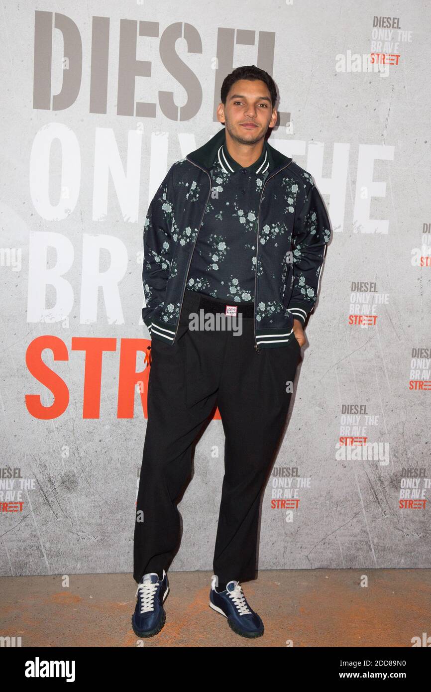 Amir El Kacem partecipa AL "Only the Brave" Street Party AL Palais de Tokyo di Parigi, Francia, il 07 settembre 2018. Foto di Nasser Berzane/ABACAPRESS.COM. Foto Stock