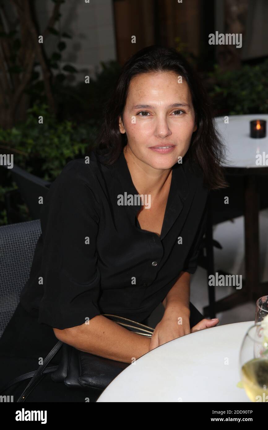 Virginie Ledoyen lors de l'ouverture du Spa Akasha de l'hotel Lutetia en partenariat avec Carita a Paris, France, le 10 settembre 2018. Foto di Jerome Domine/ABACAPRESS.COM Foto Stock