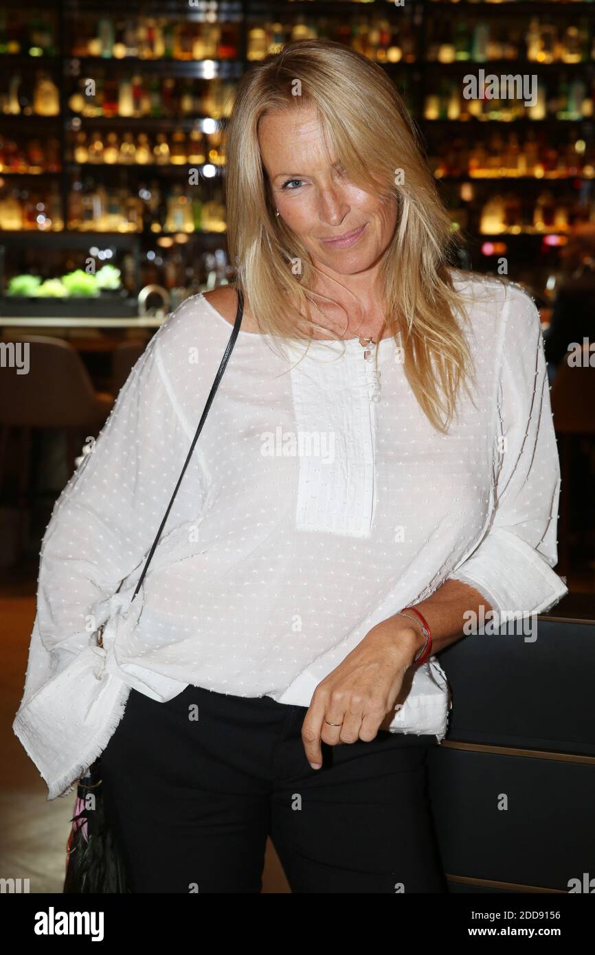 Estelle Lefebure lors de l'ouverture du Spa Akasha de l'hotel Lutetia en partenariat avec Carita a Paris, France, le 10 settembre 2018. Foto di Jerome Domine/ABACAPRESS.COM Foto Stock