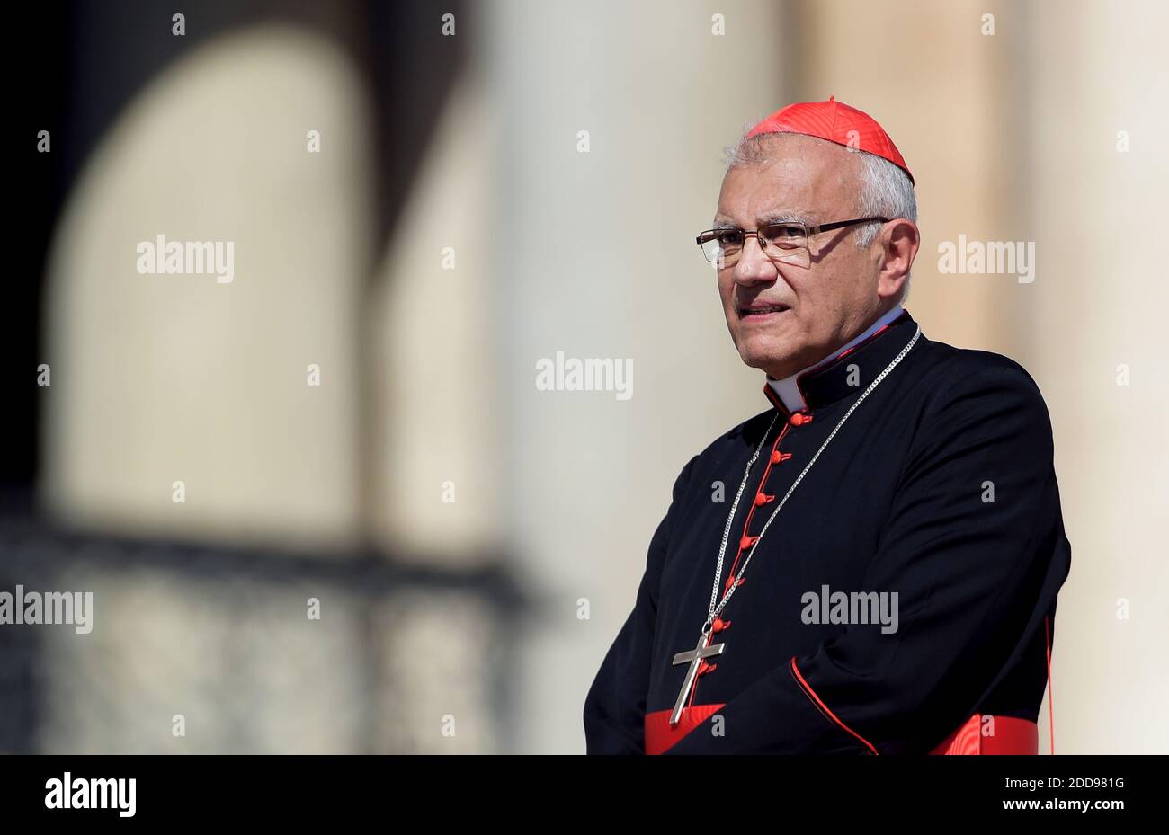 Il Cardinale Baltazar Enrique Porras Cardozo (Venezuela) partecipa all'udienza generale settimanale ce liberata da papa Francesco in piazza San Pietro in Vaticano il 12 settembre 2018. Foto di Eric Vandeville/ABACAPRESS.COM Foto Stock