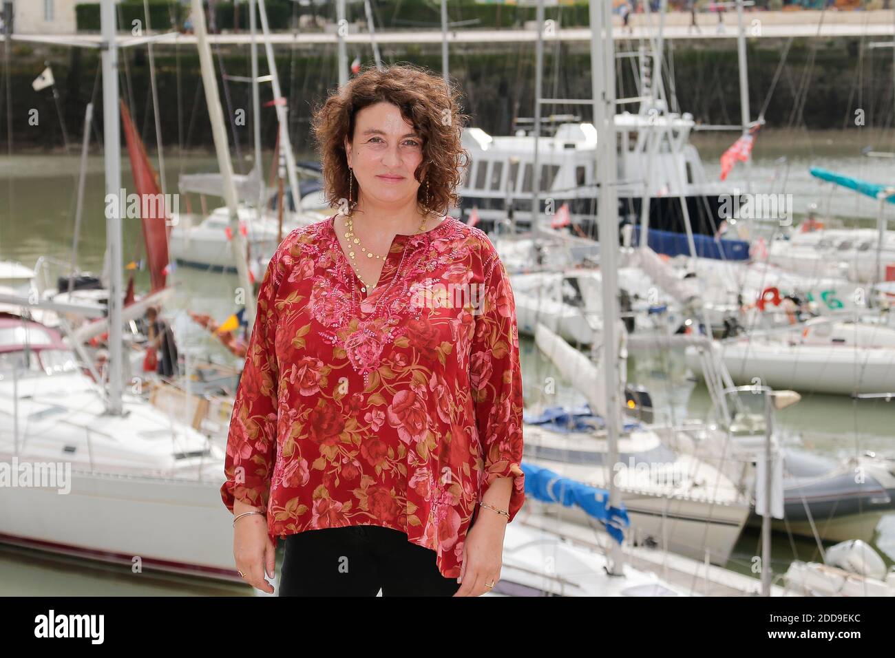 Noemi Lowski durante la 20a edizione del Festival de fiction TV, il 13 2018 settembre a la Rochelle, Francia. Foto di Thibaud MORITZ ABACAPRESS.COM Foto Stock