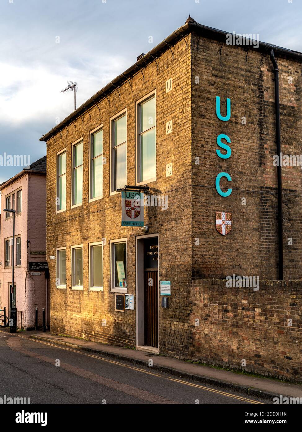 Cambridge University Social Club, Mill Lane, Cambridge, USC Foto Stock