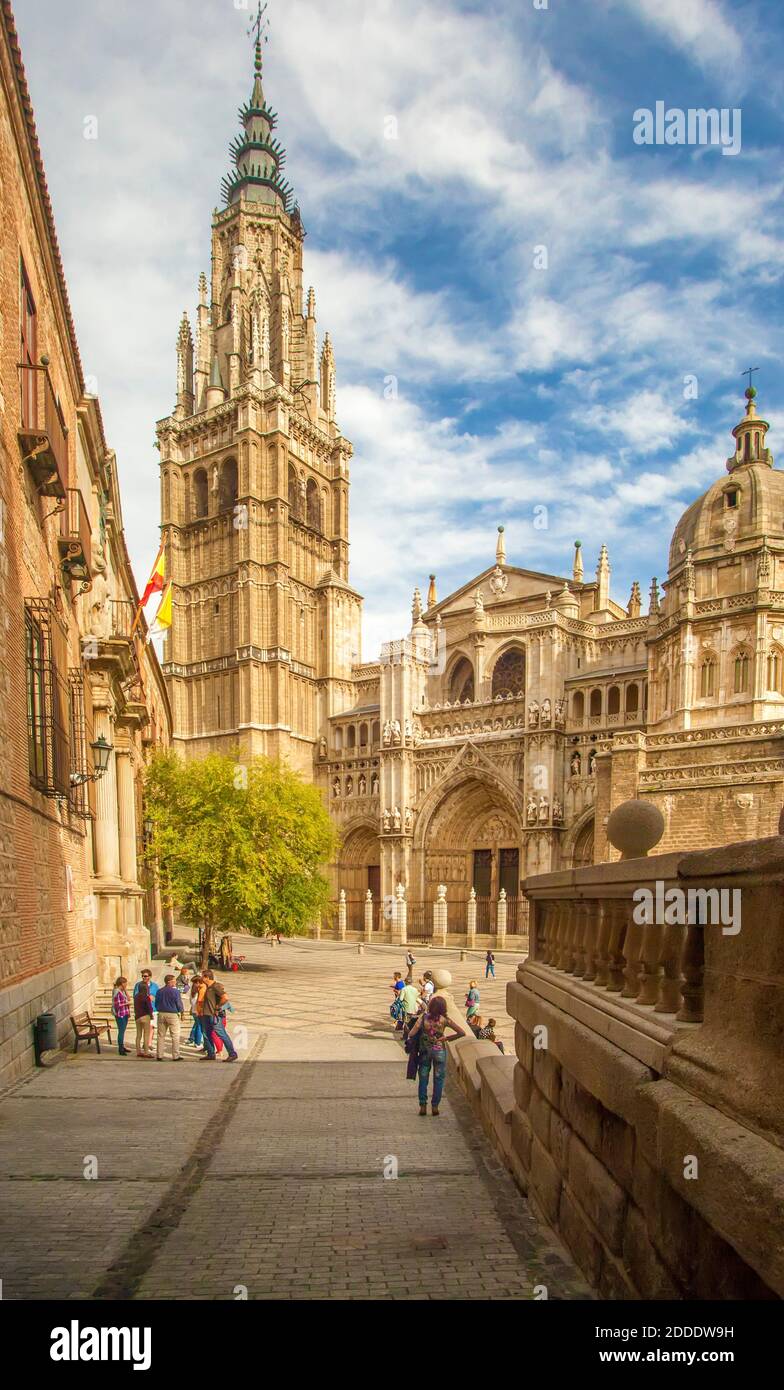 Cattedrale Toledo, Spagna Foto Stock