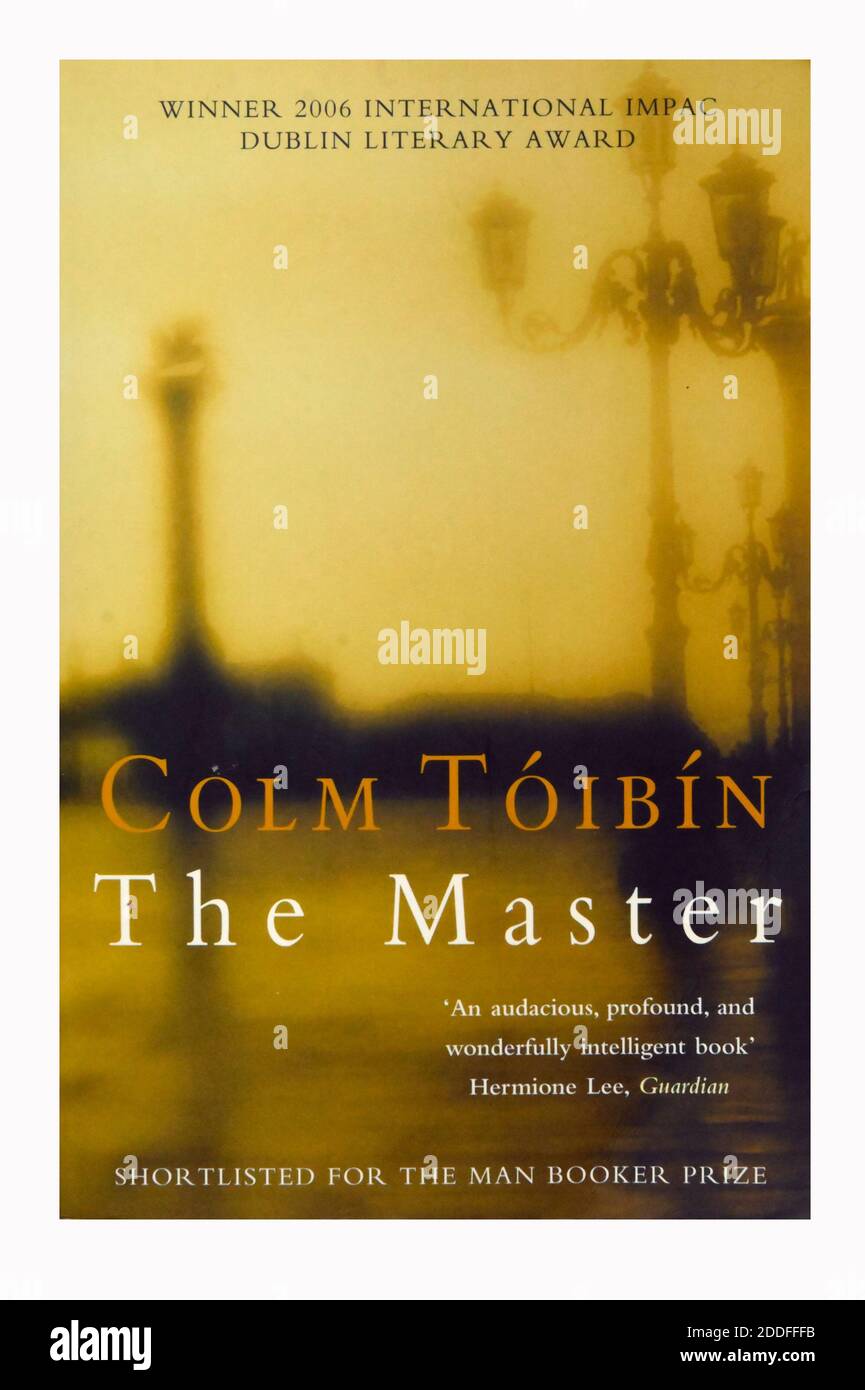 Copertina del libro "The Master" di Colm Toibin. Foto Stock
