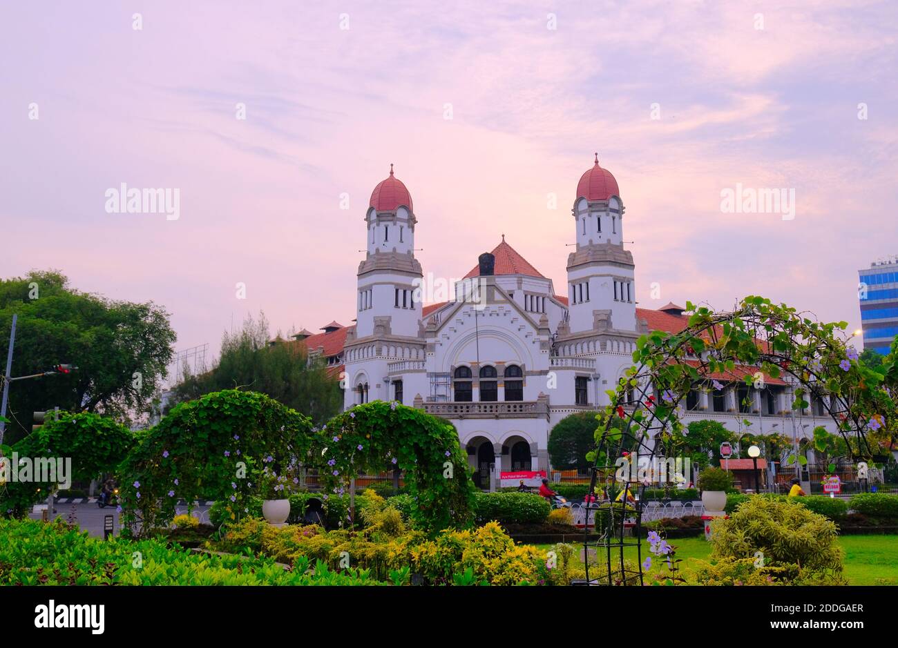 Semarang, Indonesia - 22 novembre 2020: Lawang Sewu, edifici storici a semarang Foto Stock