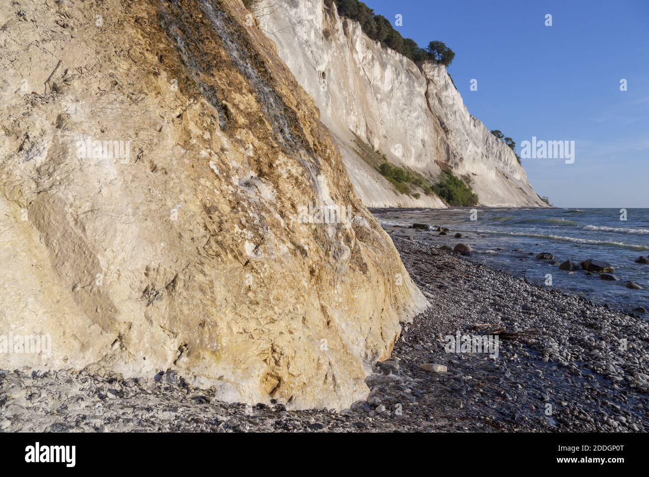 Geografia / viaggio, Danimarca, Zelanda, isola Mon, scogliera di gesso vicino Cliffs of Mon, Mons Klint sull'isola, Additional-Rights-Clearance-Info-Not-Available Foto Stock