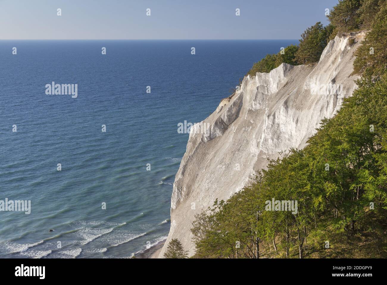 Geografia / viaggio, Danimarca, Zelanda, isola Mon, scogliera di gesso vicino Cliffs of Mon, Mons Klint sull'isola, Additional-Rights-Clearance-Info-Not-Available Foto Stock