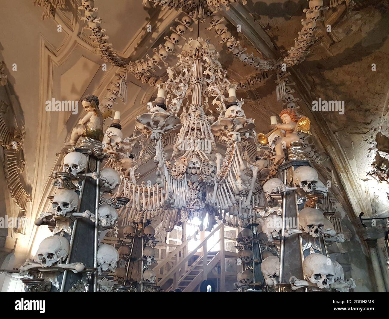 , Kutna Hora Bone chiesa Repubblica Ceca UNESCO Foto Stock