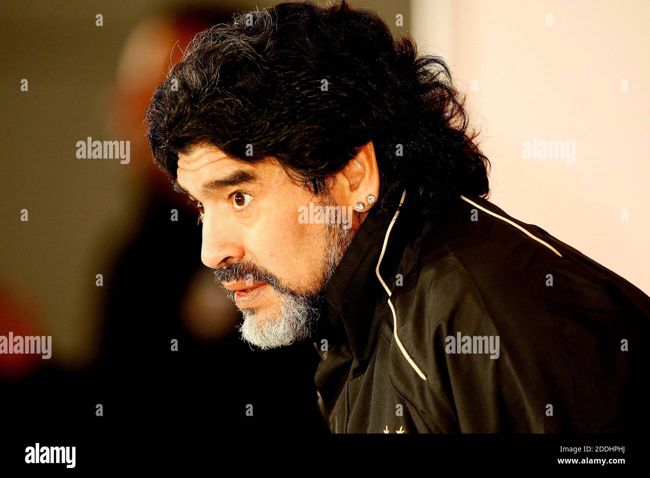 25 novembre 2020; Stock picture from archive; l'ex giocatore argentino, Diego Maradona, muore all'età di 60 anni, dopo che l'ex centrocampista argentino attaccante e manager ha subito un attacco di cuore nella sua casa di Buenos Aires. Foto Stock