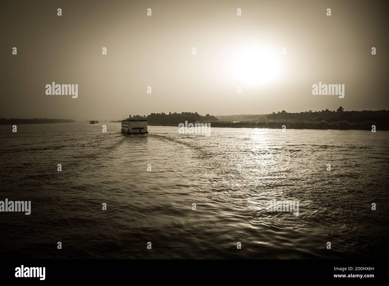 Crociera sul Nilo Foto Stock