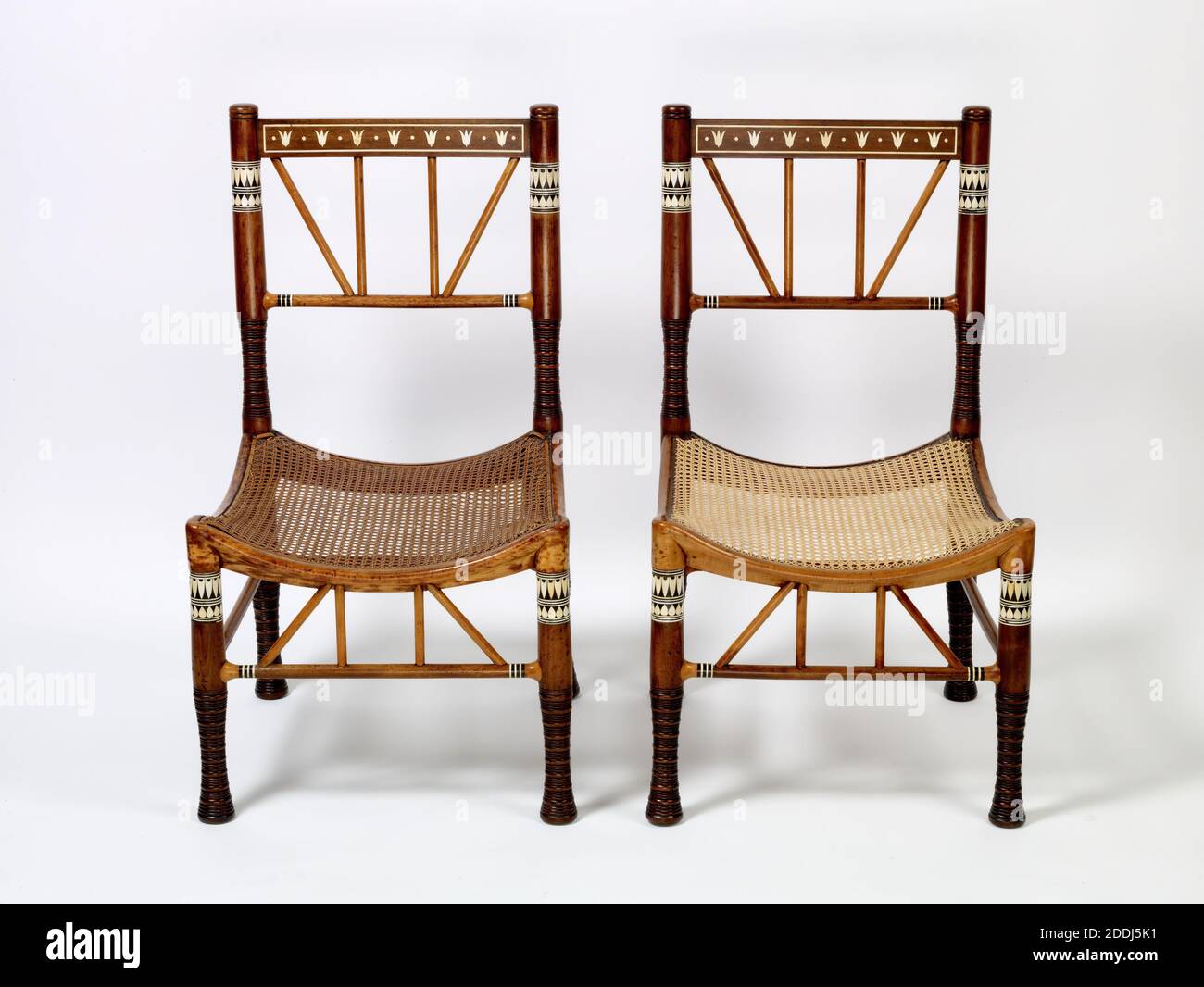 Egyptian Chair, 1857, Designer: William Holman Hunt, Produttore: J G Crace Foto Stock