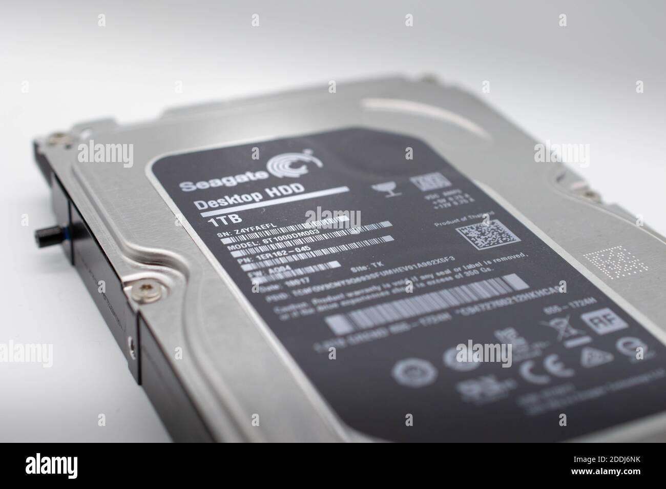 Disco rigido interno di Apple iMac Foto Stock