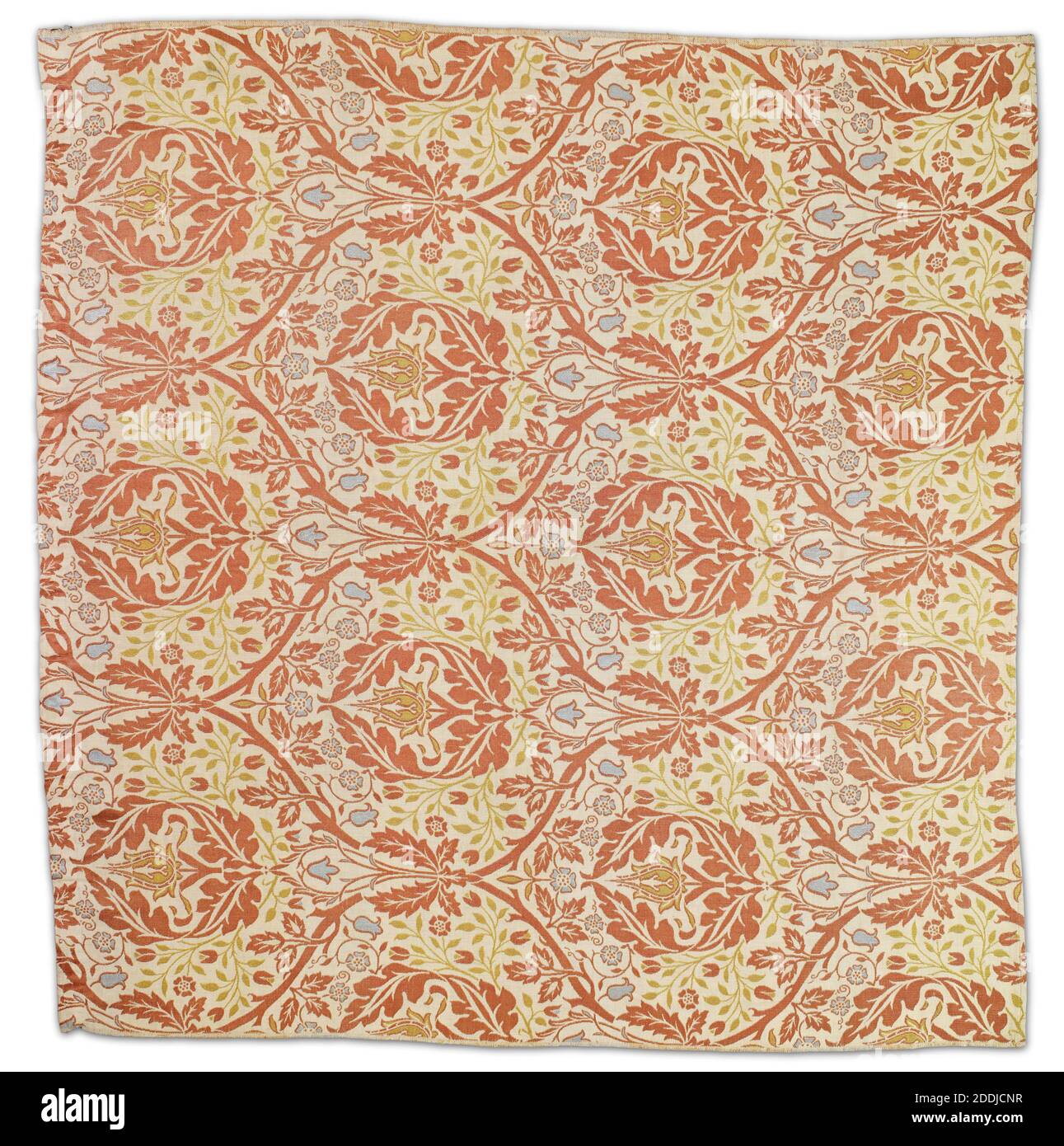 Golden Bough Morris & Co, William Morris, TextilesPre-Raphaelite, tessuto Foto Stock
