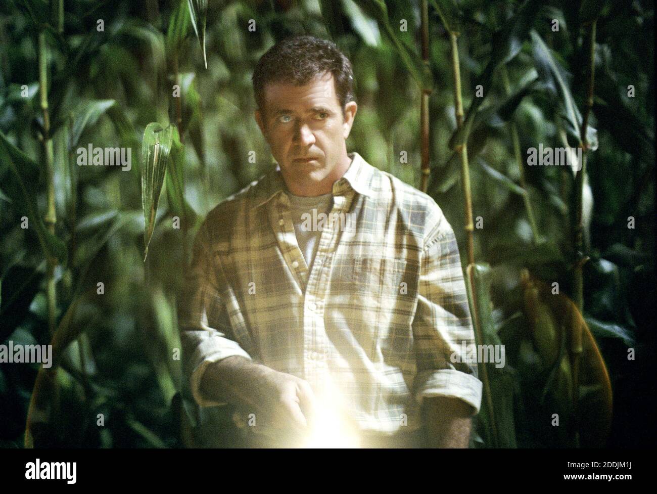 Mel Gibson, 'Signs' (2002) Photo credit: Touchstone / The Hollywood Archive / file Reference N. 34078-0321FSTHA Foto Stock