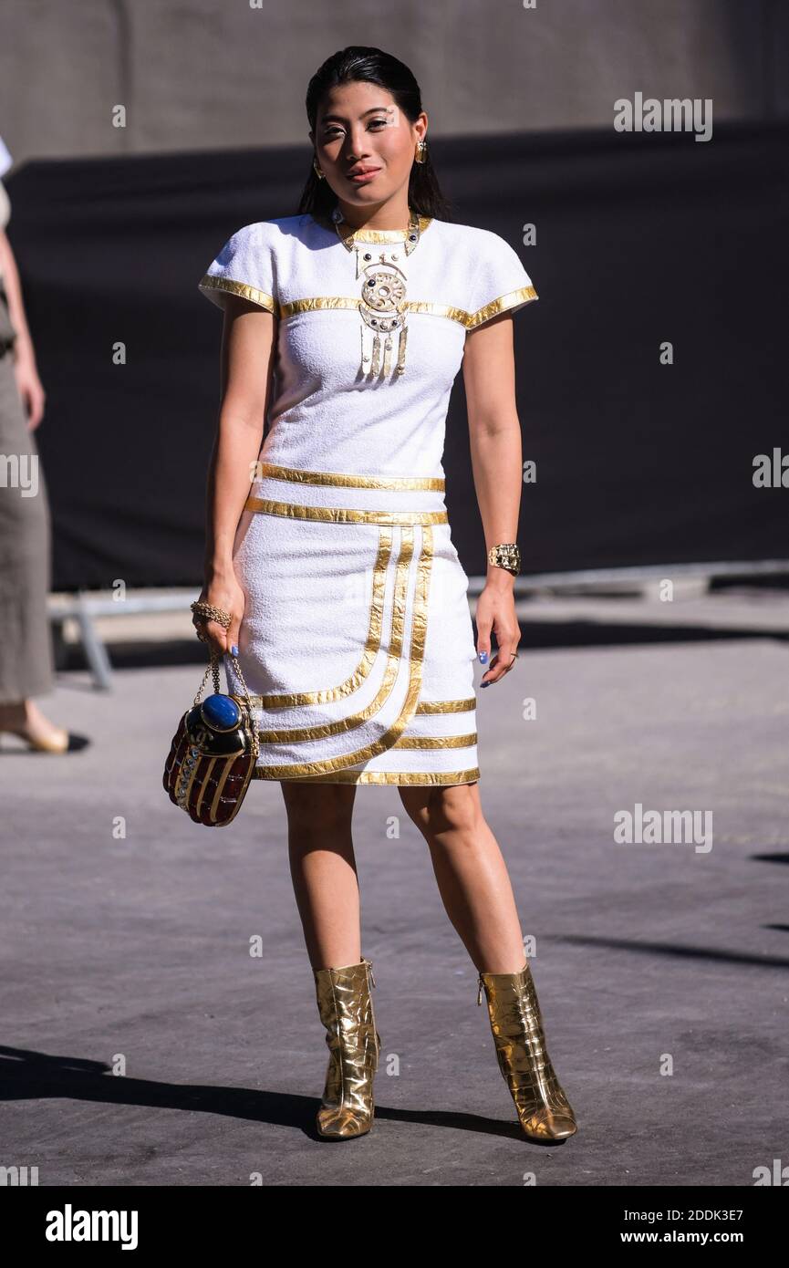 La principessa Sirivannavari Nariratana Rajakanya arriva per lo spettacolo Chanel Haute Couture Autunno/Inverno 2019-2020 il 2 luglio a Parigi, Francia. Foto di Julie Sebadelha/ABACAPRESS.COM Foto Stock