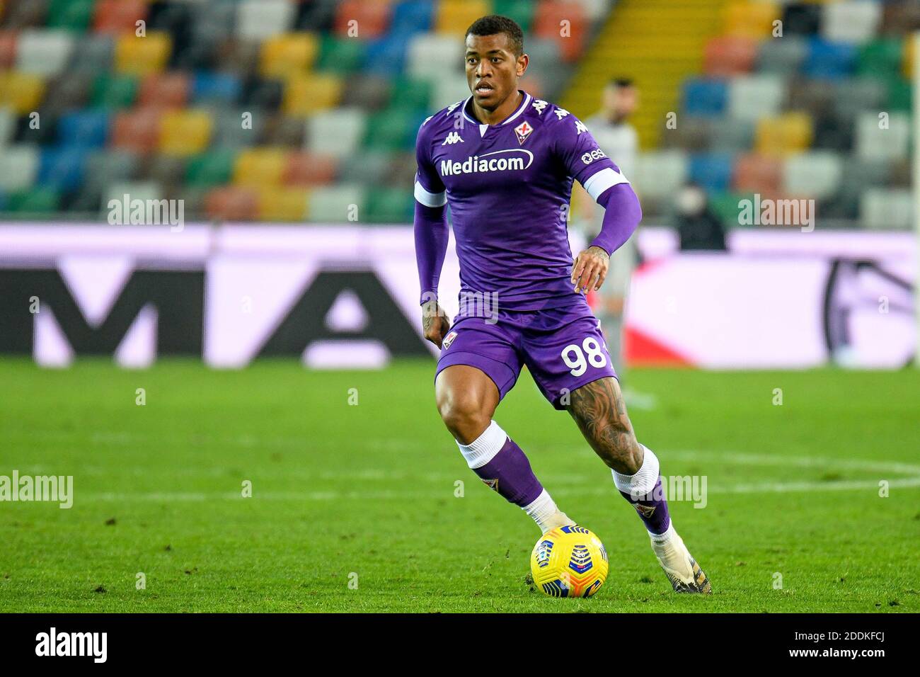Igor Julio dos Santos de Paulo (Fiorentina) durante Udinese Calcio contro ACF Fiorentina, Campionato Italiano Coppa Italia match - Photo .LM/Ettore Griffoni Foto Stock
