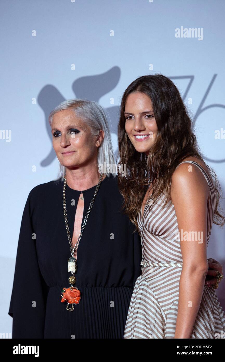 Maria Grazia Chiuri e Rachele Regini al Chiara Ferragni prima inedita nell ambito del settantacinquesimo Festival