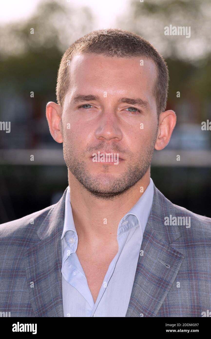 Nick Hendrix partecipa a una Photocall come parte del 21° Festival della TV Fiction a la Rochelle, Francia, il 14 settembre 2019. Foto di Aurore Marechal/ABACAPRESS.COM Foto Stock