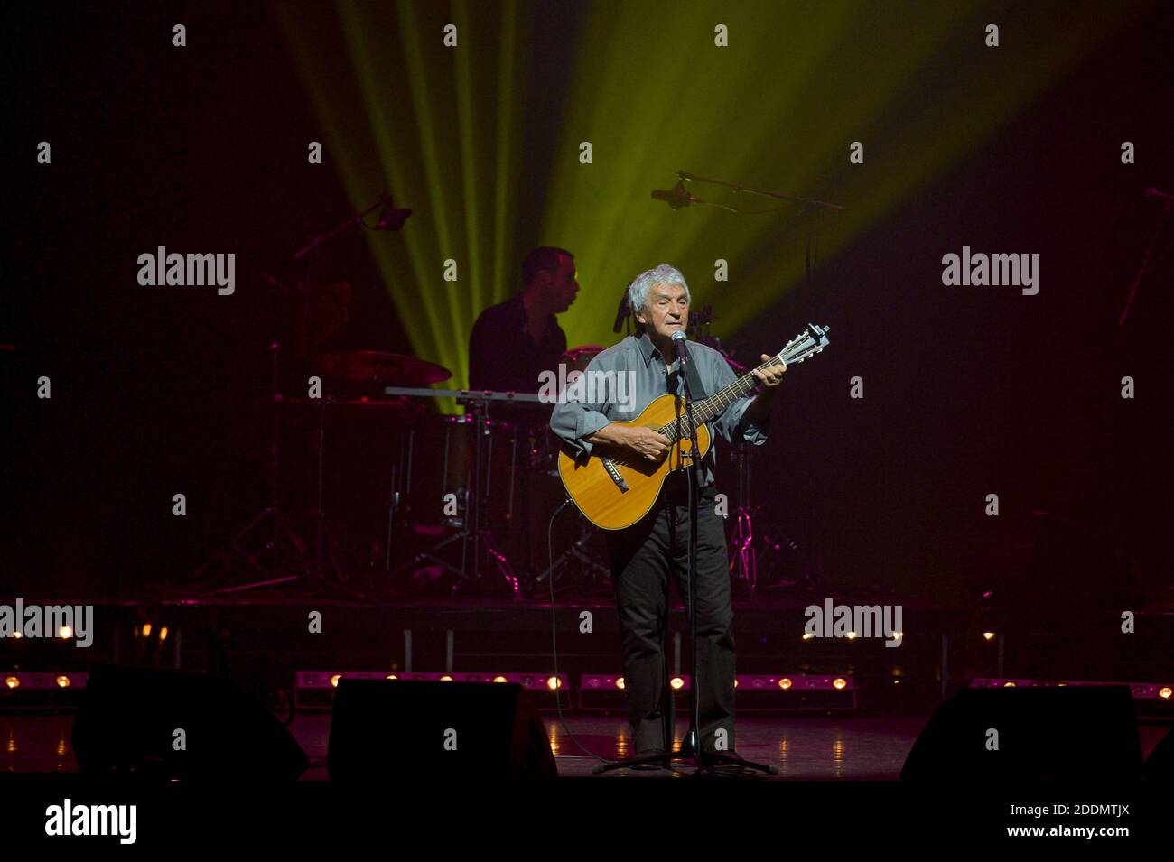 Esclusiva - Georges Chelon en Concert a L' Olympia a Paris, France le 15 Settembre 2019. Foto di Julien Reynaud/APS-Medias/ABACAPRESS.COM Foto Stock
