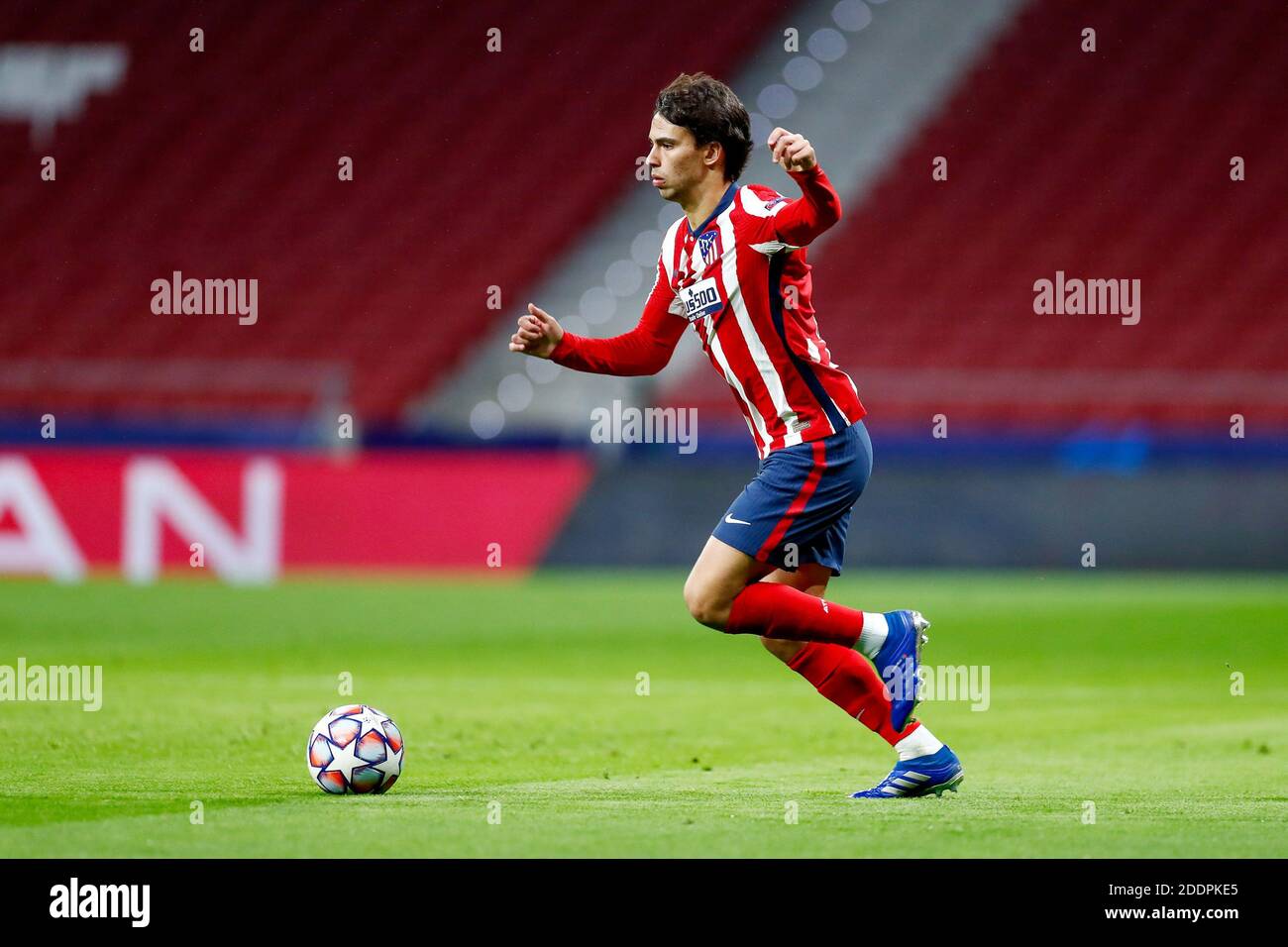 Joao Felix di Atletico de Madrid durante la UEFA Champions League, Gruppo A partita di calcio tra Atletico de Madrid e Lokomo / LM Foto Stock