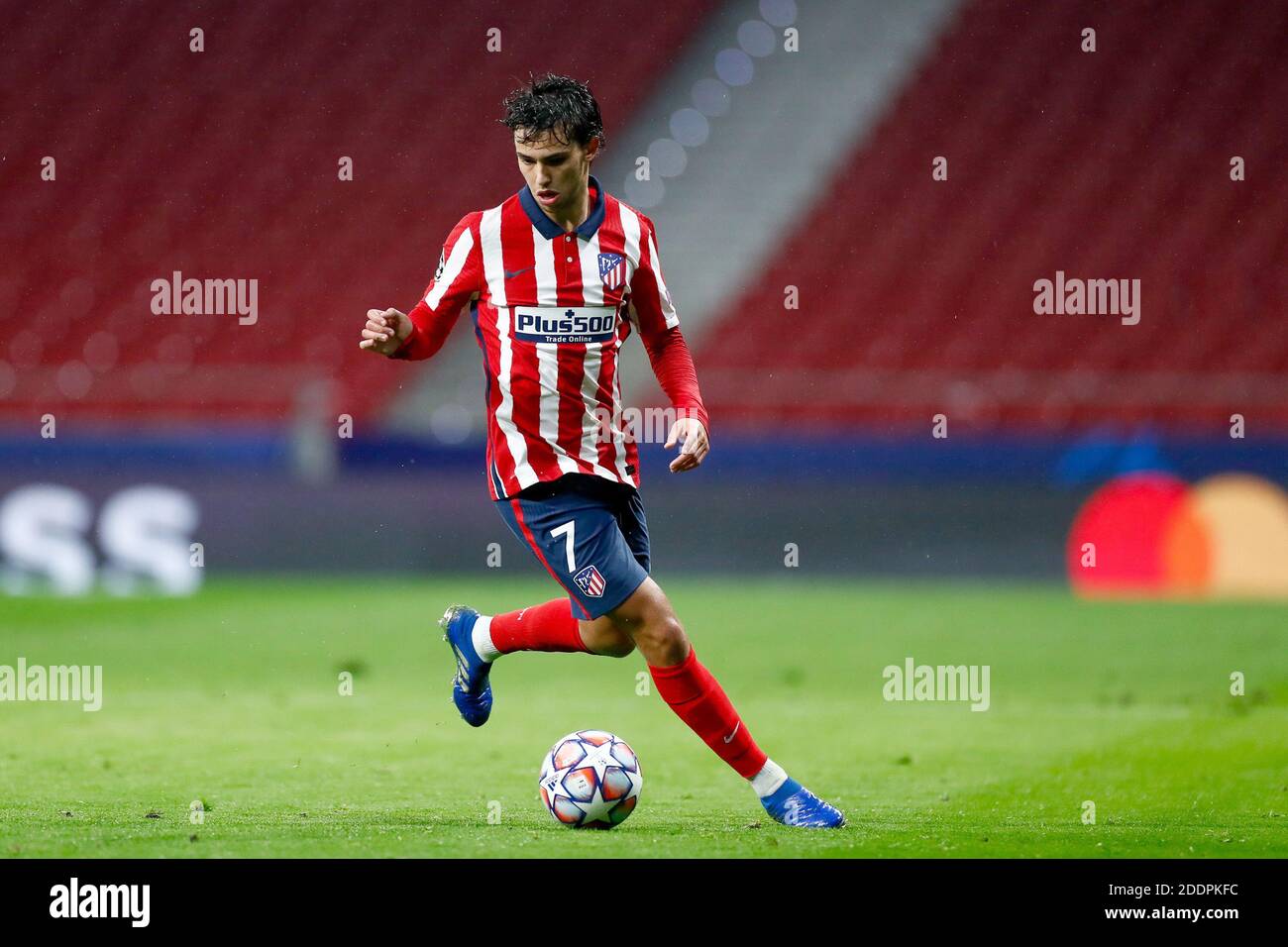 Joao Felix di Atletico de Madrid durante la UEFA Champions League, Gruppo A partita di calcio tra Atletico de Madrid e Lokomo / LM Foto Stock
