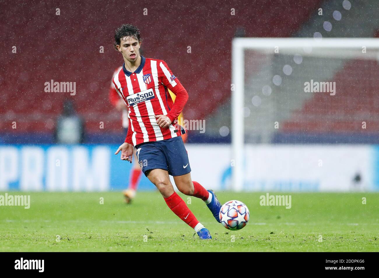 Joao Felix di Atletico de Madrid durante la UEFA Champions League, Gruppo A partita di calcio tra Atletico de Madrid e Lokomo / LM Foto Stock