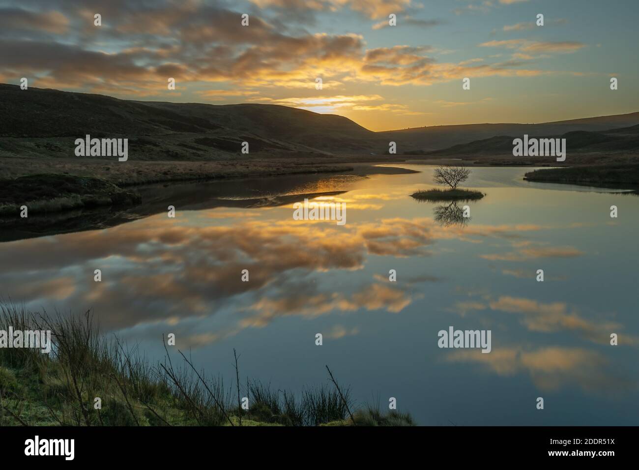 Llyn CWM-BYR Foto Stock