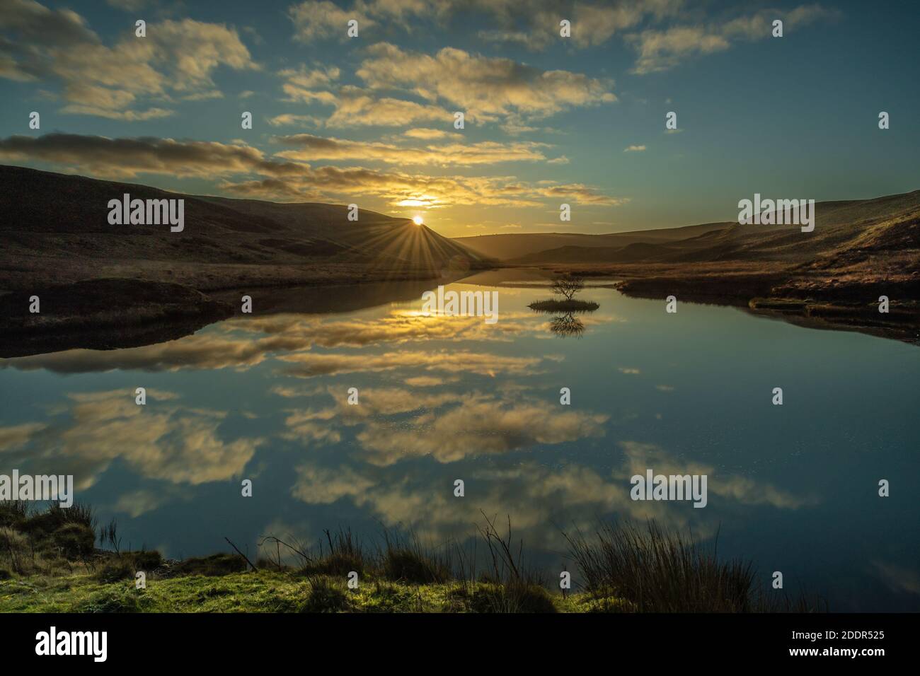 Llyn CWM-BYR Foto Stock