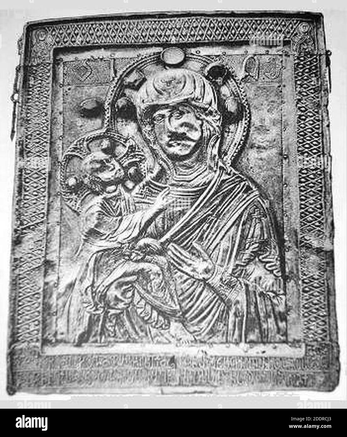 Kondakov 1890. Likhauri Theotokos. Foto Stock