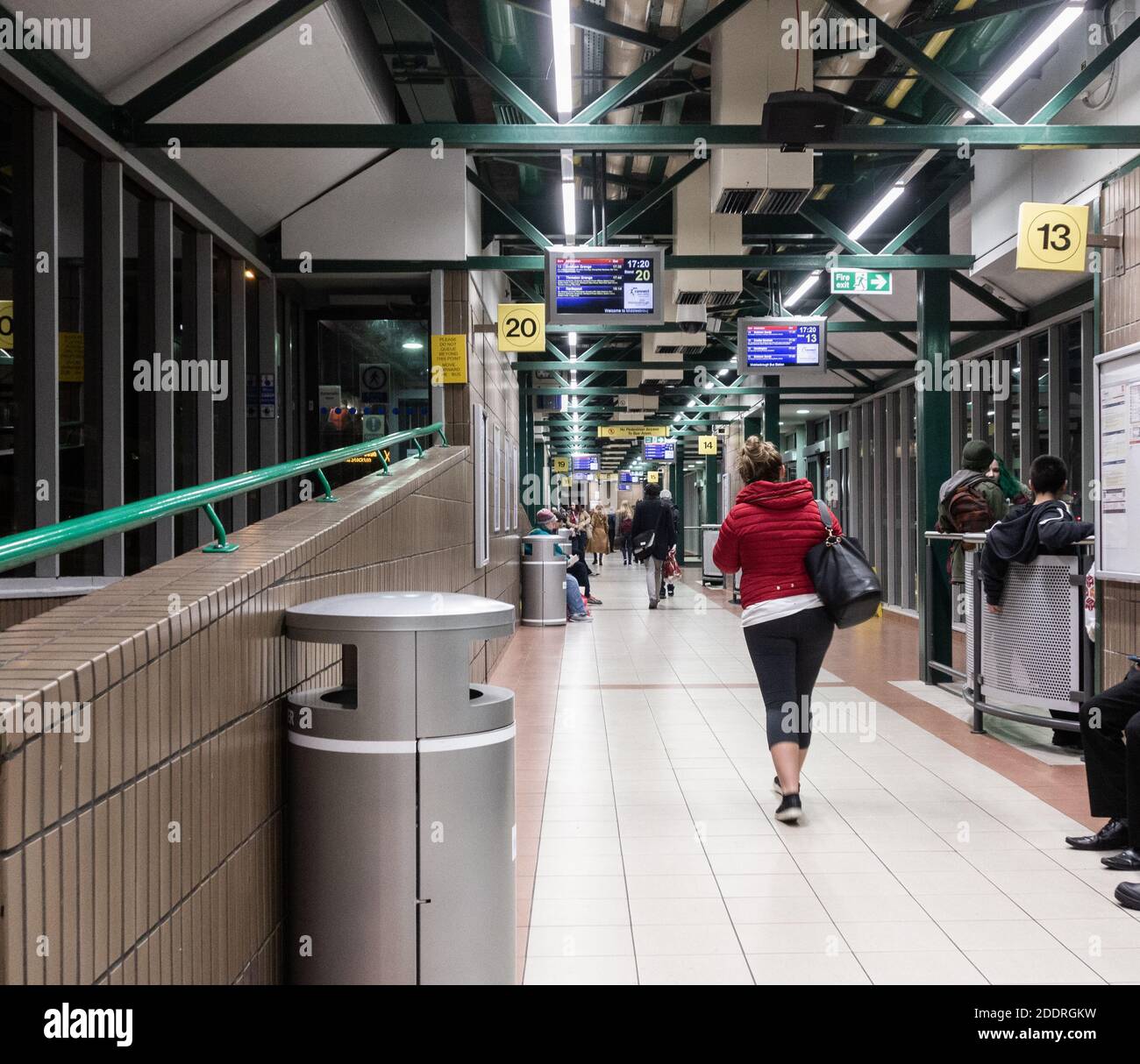 Stazione degli autobus di Middlesbrough. REGNO UNITO Foto Stock