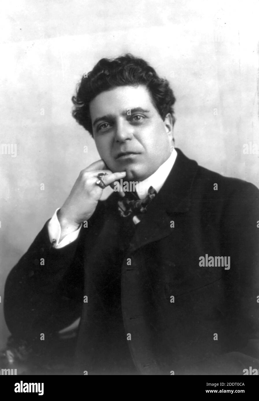 Pietro MASCAGNI (1863-1945) compositore lirico italiano verso il 1903 Foto Stock