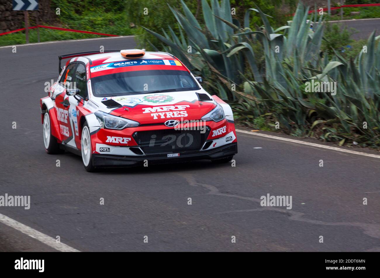 Rally Islas Canarias 2020 Foto Stock