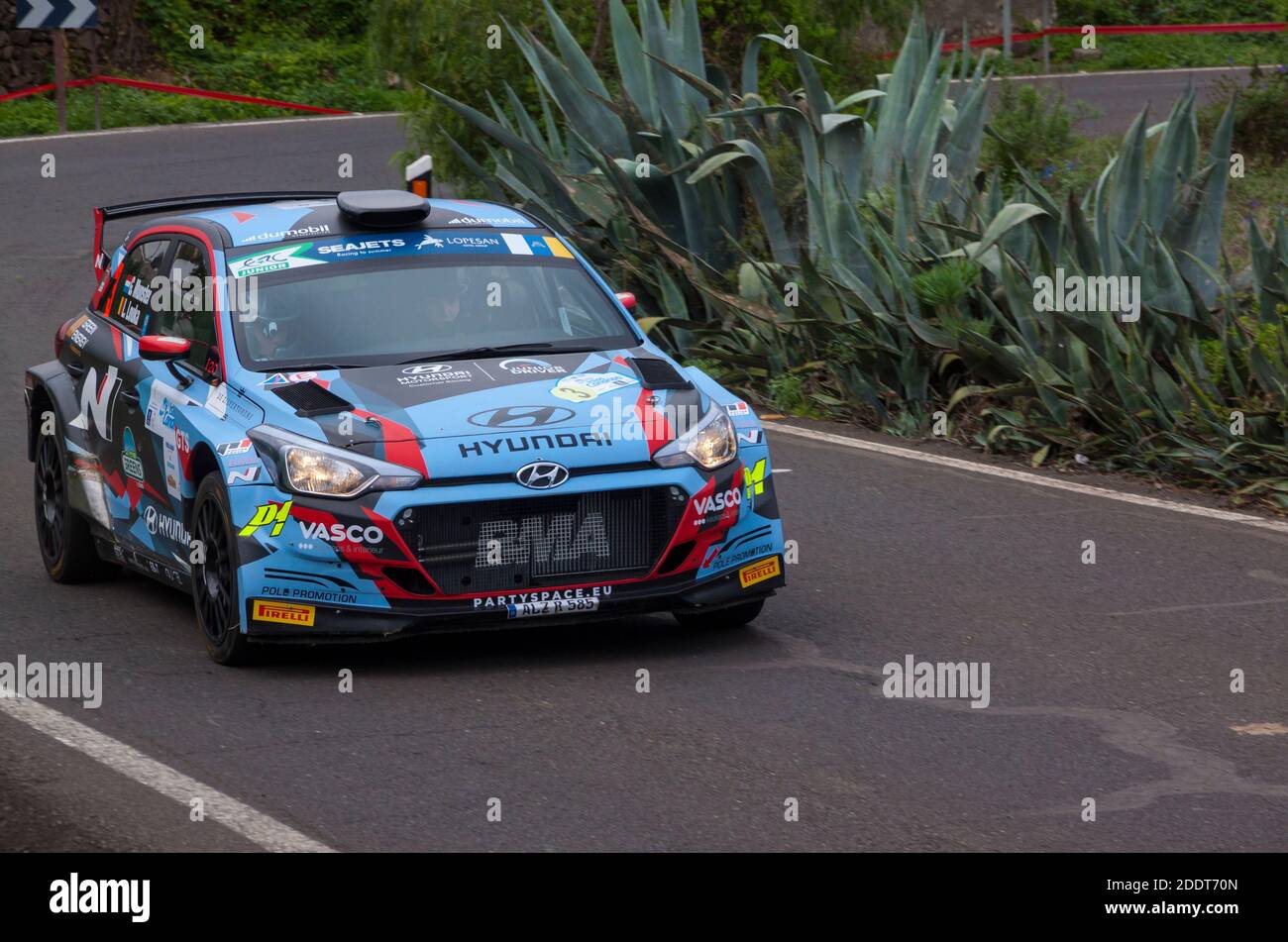 Rally Islas Canarias 2020 Foto Stock