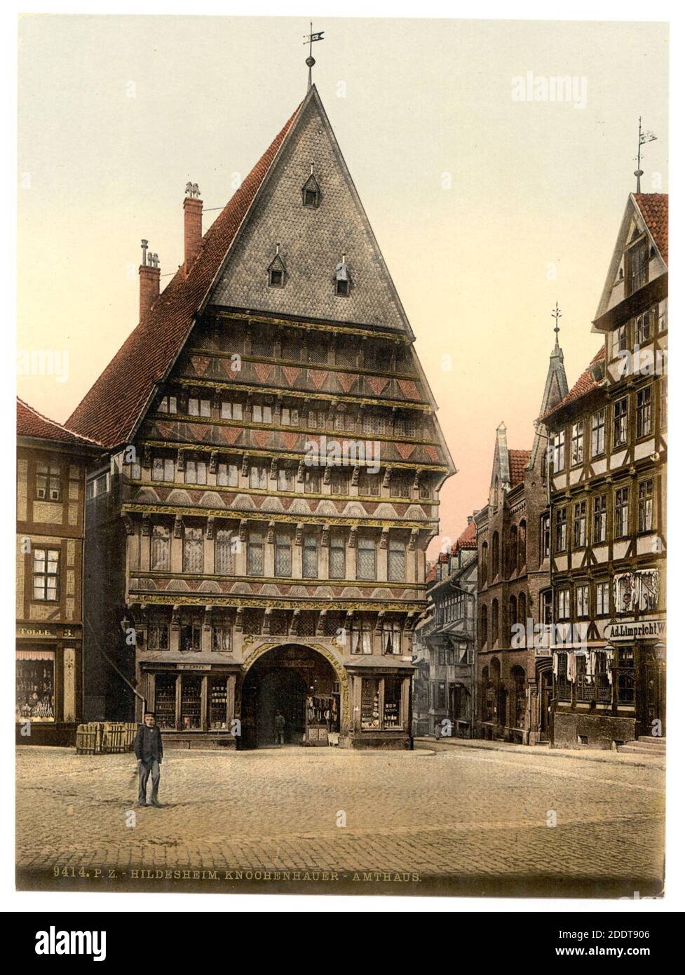 Knockenhauer Amtshaus, Hildesheim, Hannover, Germania- Foto Stock