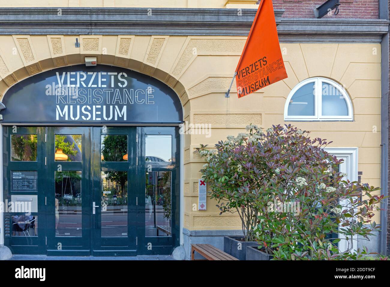 Amsterdam, Paesi Bassi - 14 maggio 2018: Verzets Dutch Resistance Historic Museum ad Amsterdam, Olanda. Foto Stock