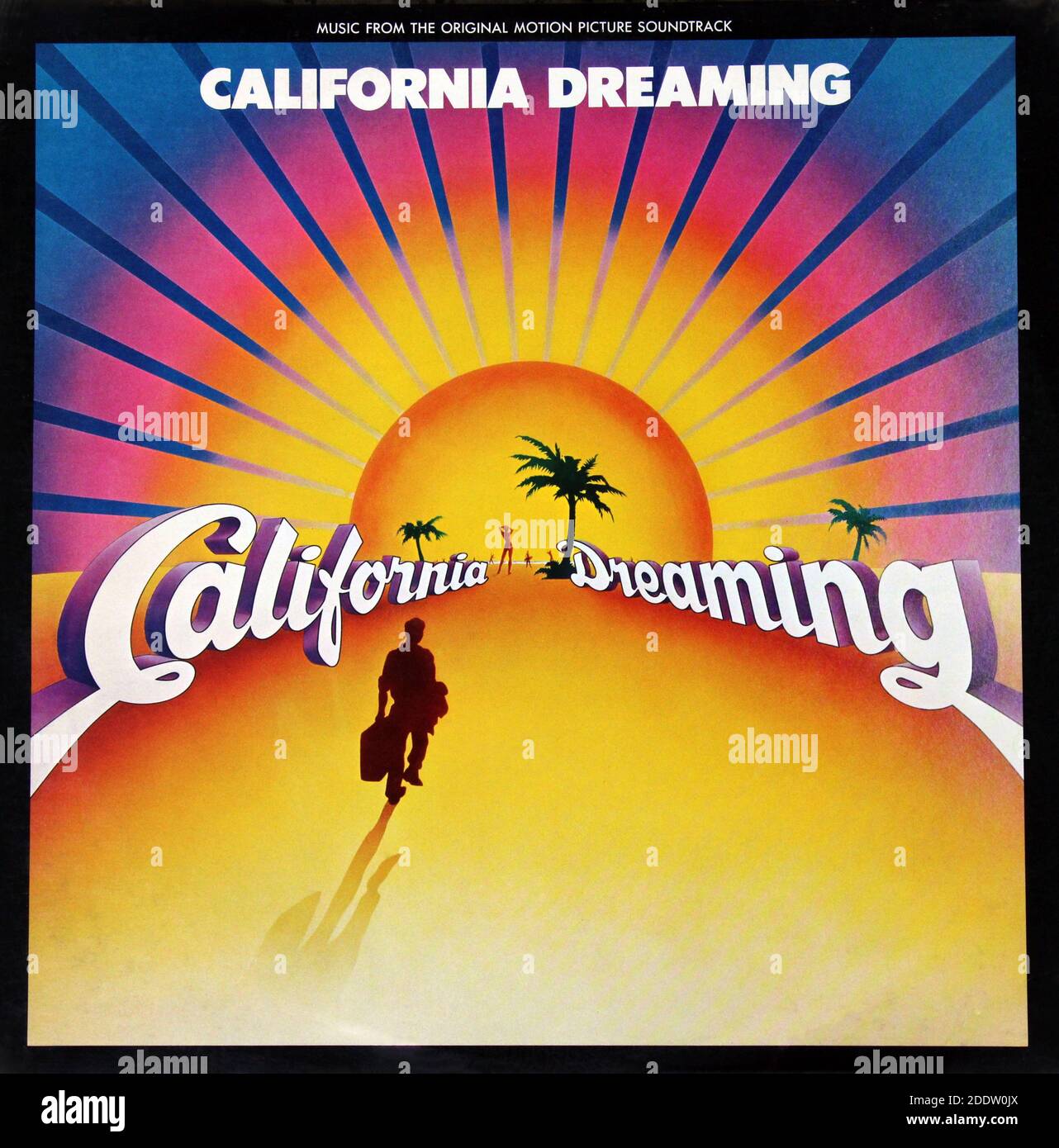 California Dreaming: Copertina anteriore LP 1978 "Musica dalla colonna sonora originale Motion Picture" Foto Stock