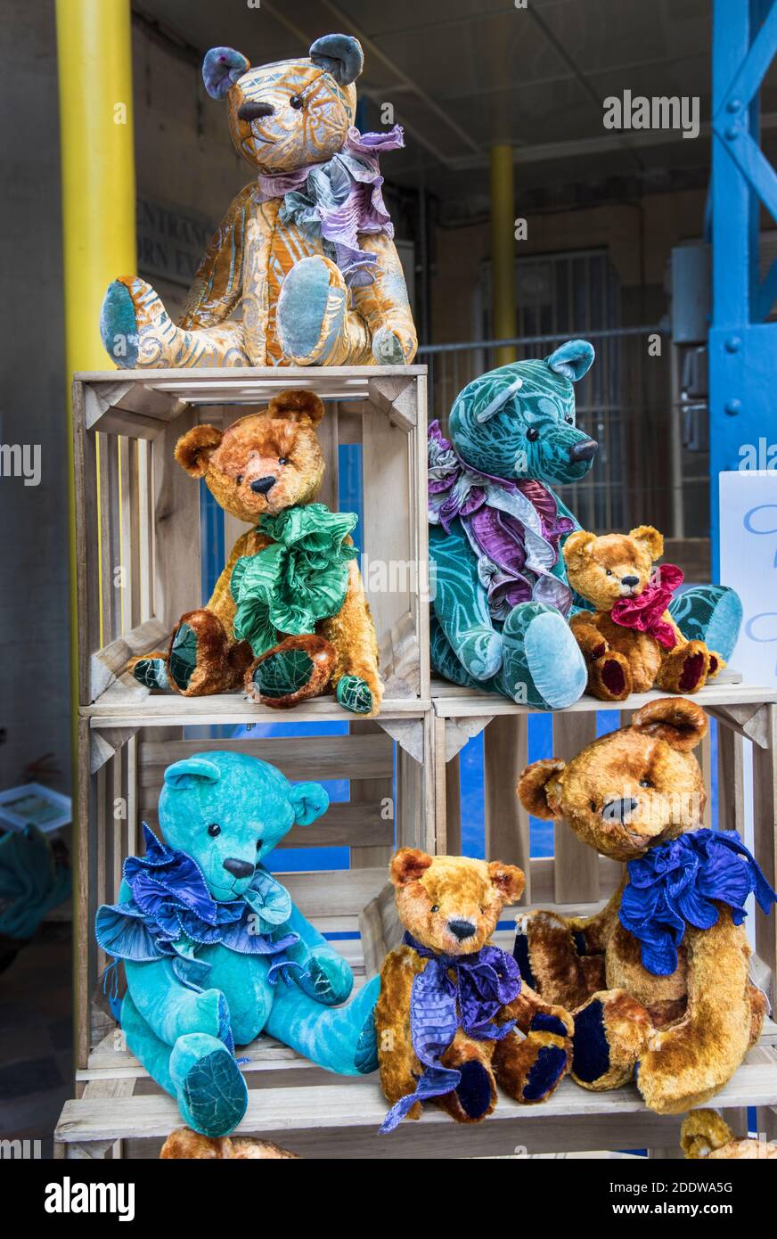 Teddy Bears in vendita, Regno Unito Foto Stock