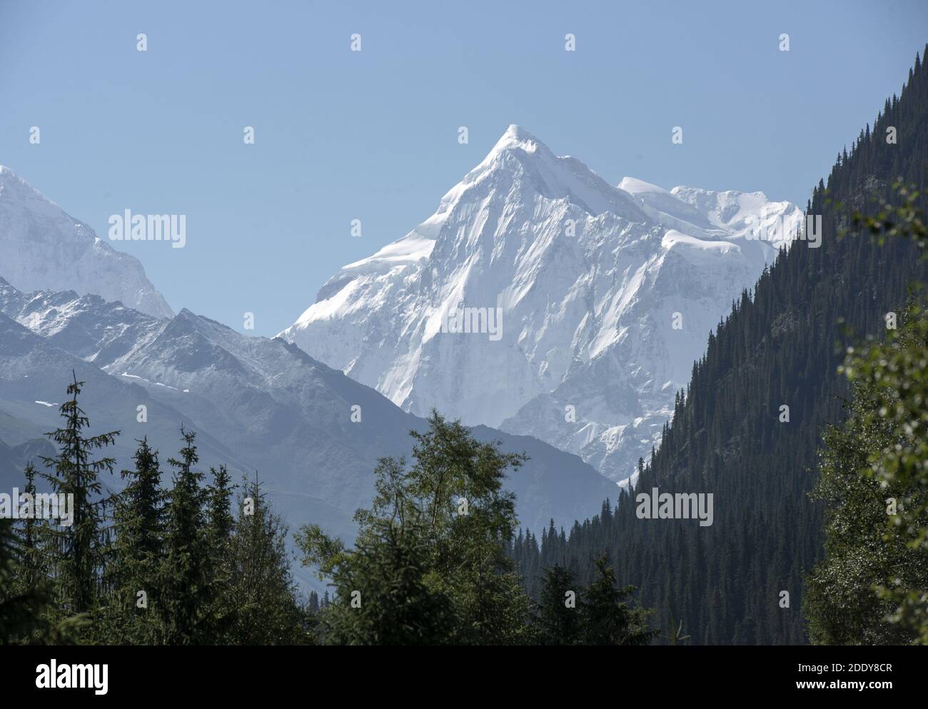 China Summer Tower punto panoramico a xinjiang Foto Stock