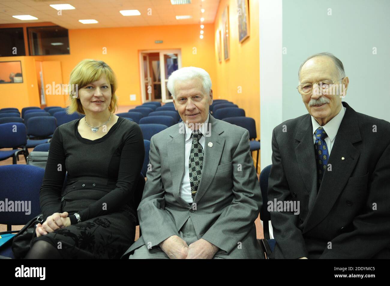 2011-03-10.Birutė Šakickienė è un vogatore lituano che ha vinto una medaglia di bronzo alle Olimpiadi 2000 di Sydney nel doppio sculls. Foto Stock