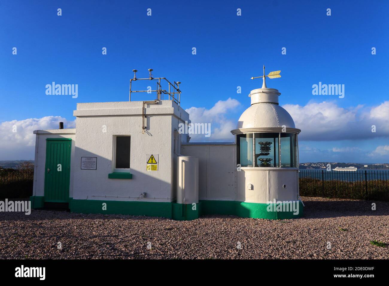 Berry Head Lighthouse, vicino a Brixham, Devon, Regno Unito Foto Stock