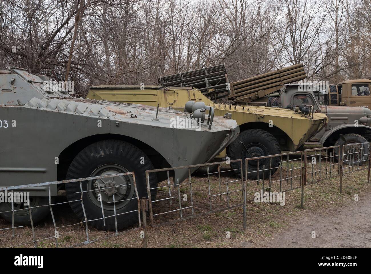 Museo di polacco di tecnologia militare (una filiale di Esercito Polacco museo), Varsavia, Polonia Foto Stock