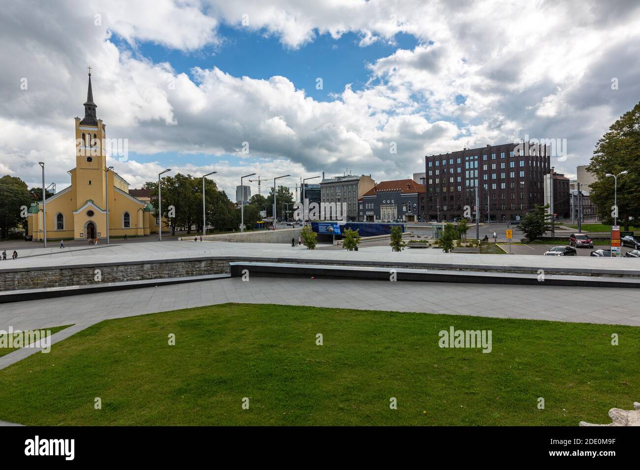 Chiesa di San Giovanni, Piazza della libertà, Tallinn, Estonia Foto Stock