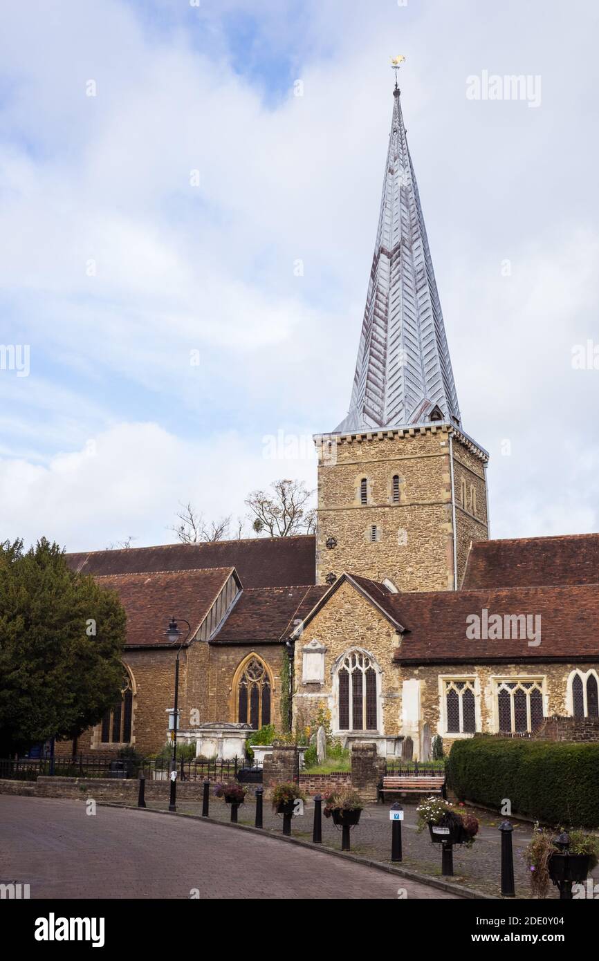 Chiesa di San Pietro e San Paolo Godalming Surrey Foto Stock