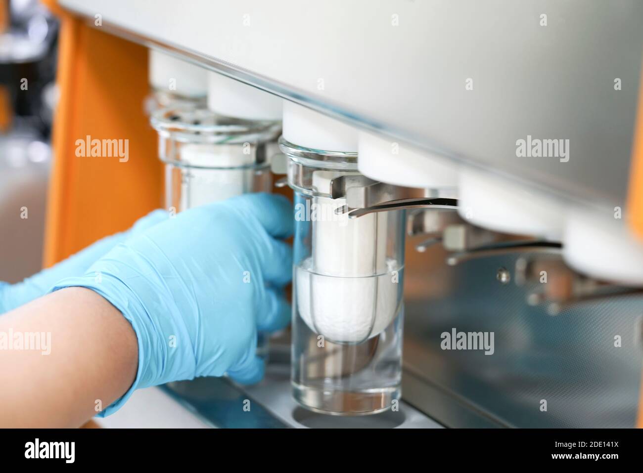 Estrattore Soxhlet Foto Stock
