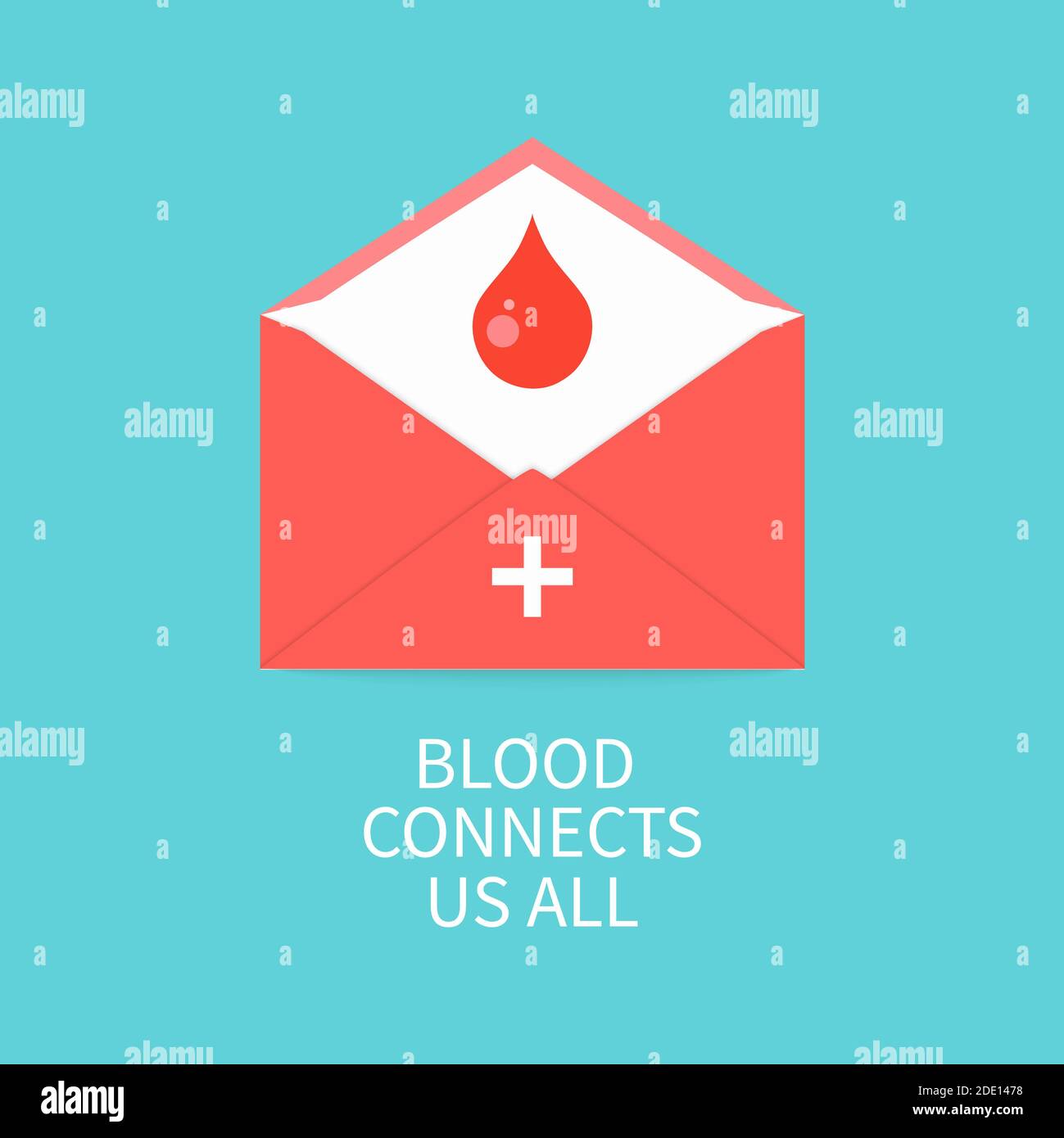Donazione di sangue, illustrazione concettuale Foto Stock