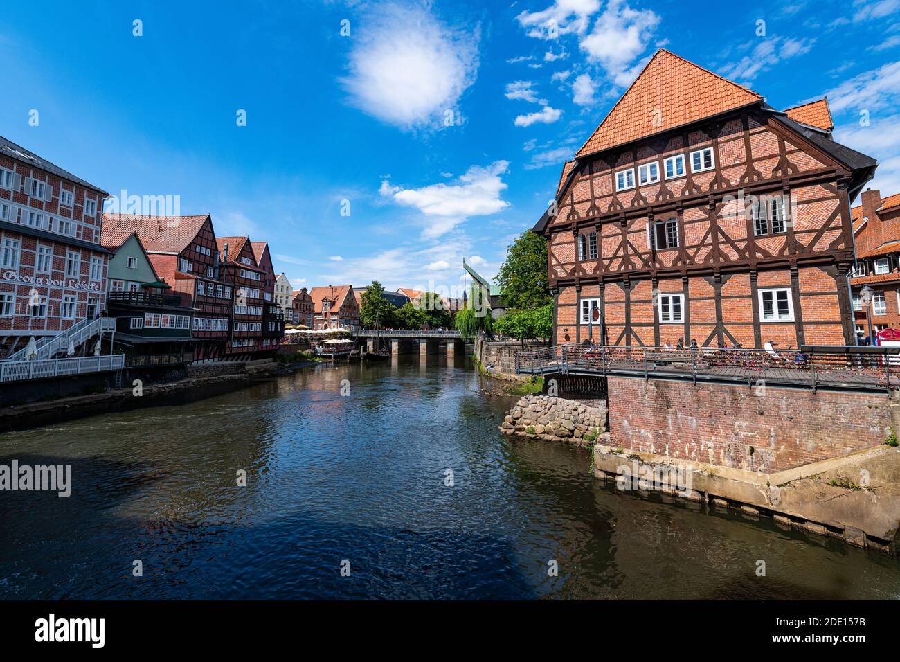 Vecchia città anseatica di Luneburg, bassa Sassonia, Germania, Europa Foto Stock