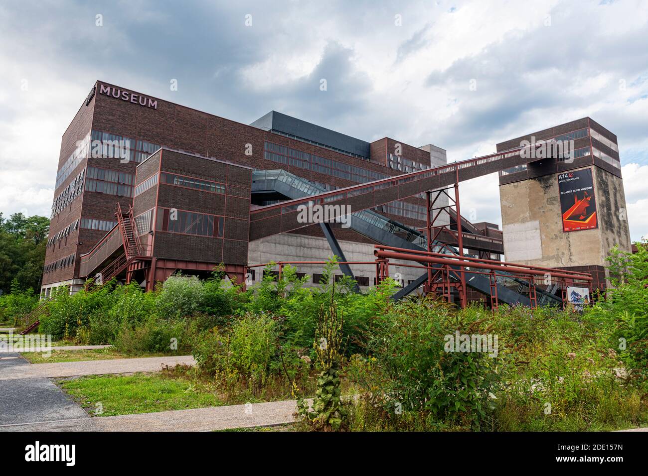 Zollverein Coal Mine Industrial Complex, patrimonio dell'umanità dell'UNESCO, Essen, Ruhr, Renania Settentrionale-Vestfalia, Germania, Europa Foto Stock