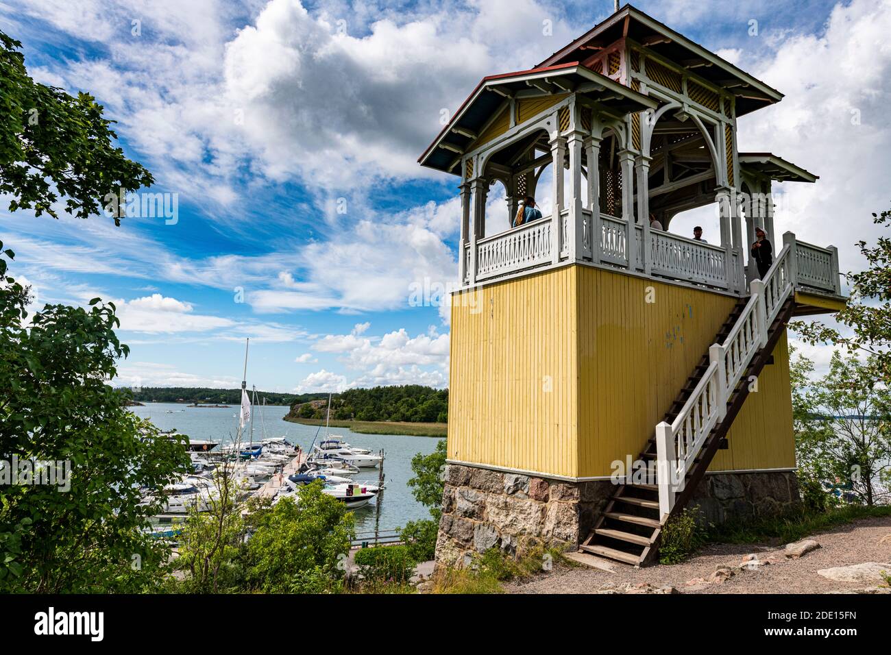 Città storica di Naantali, Finlandia, Europa Foto Stock