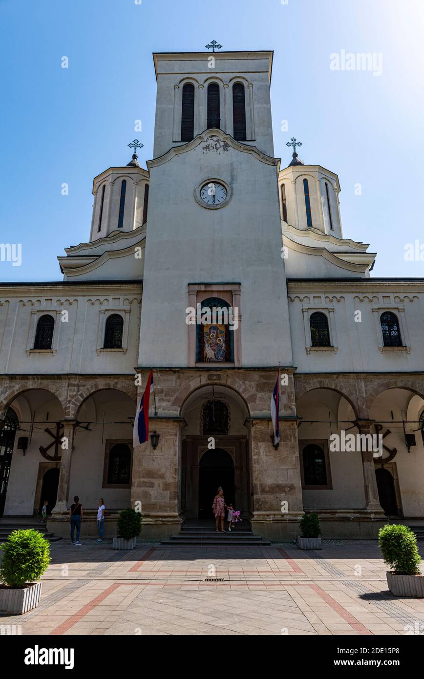 Cattedrale della Santissima Trinità, NSI, Serbia, Europa Foto Stock