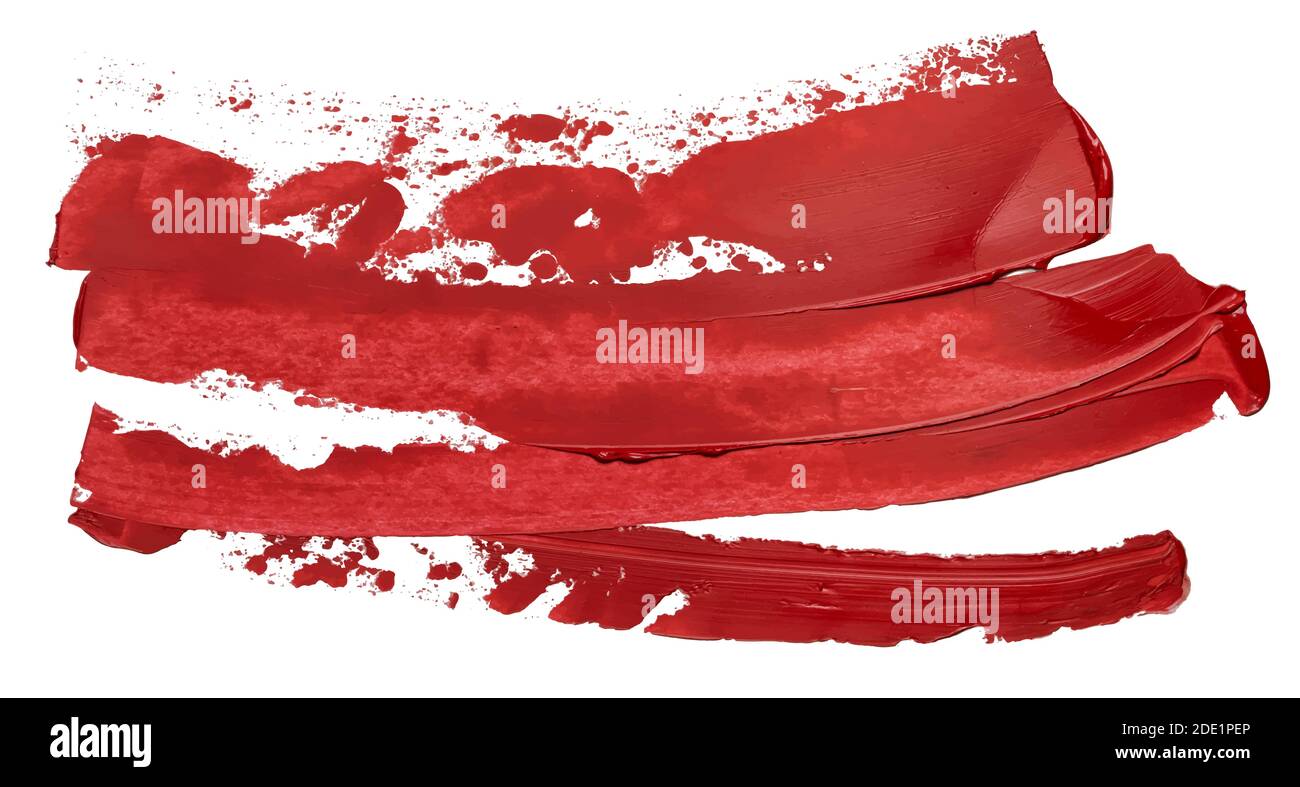 vettore, colpo, olio, lungo, isolato, grunge, disegno, ruvido, pennello, vernice, olio vernice, blot, astratto, arte, sfondo, sfondo, banner, luminoso, bru Illustrazione Vettoriale